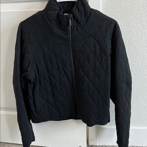 Women's Black Quilted Jacket